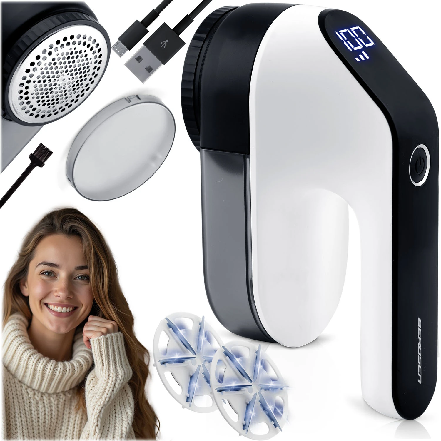 Elektrický holiaci strojček Berdsen BD-391 – Obrázok 8