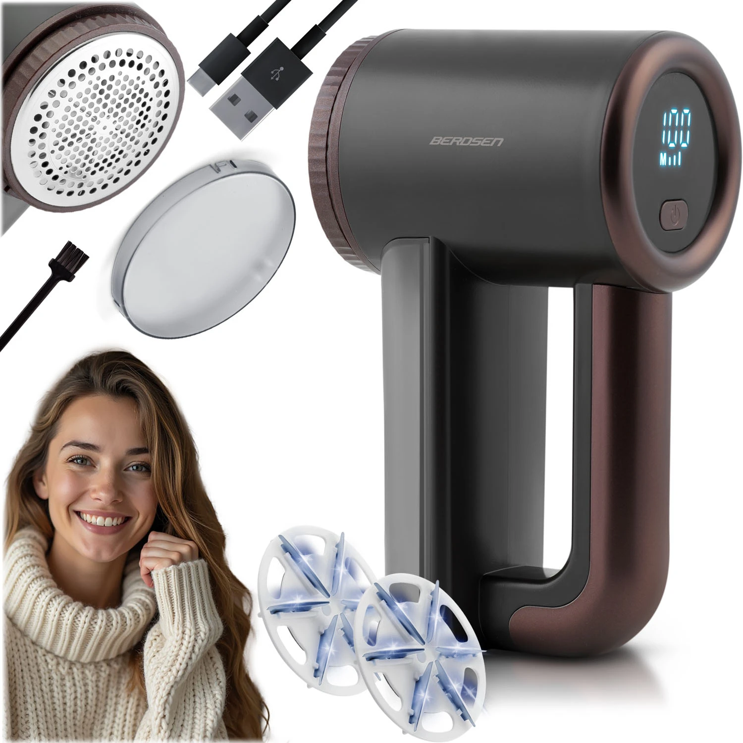 Elektrický odžmolkovac Berdsen BD-390