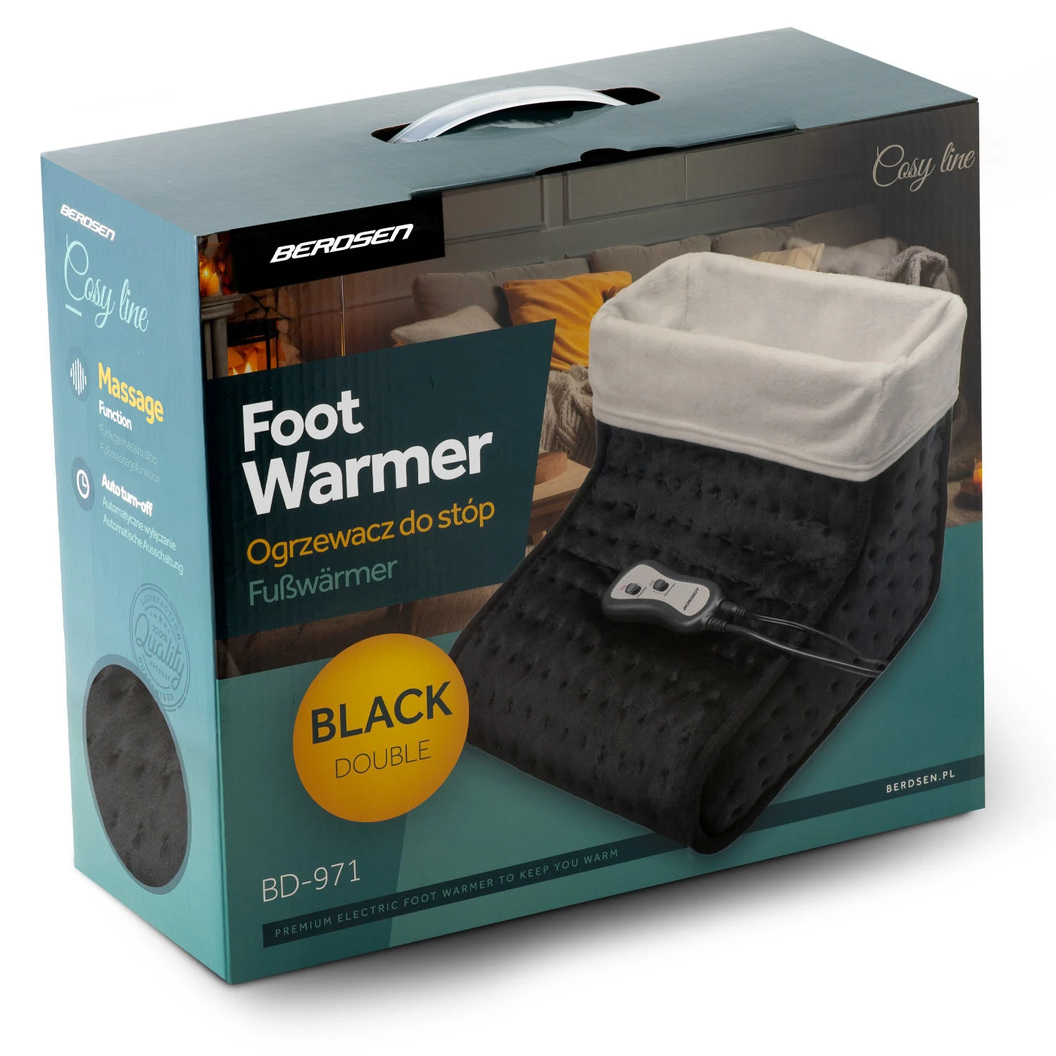 Elektrický ohrievač nôh Berdsen BD-971 – Obrázok 7