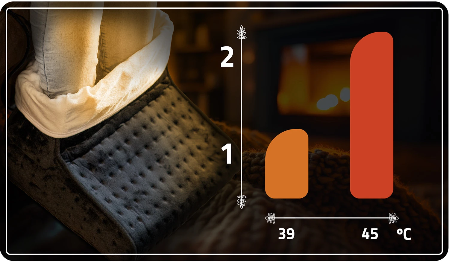 Elektrický ohrievač nôh Berdsen BD-971 – Obrázok 4