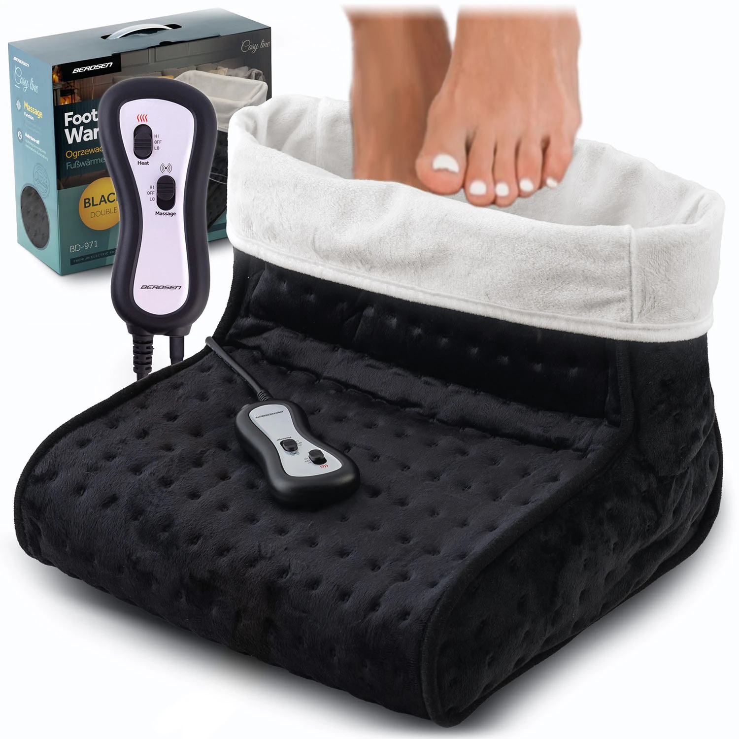 Elektrický ohrievač nôh Berdsen BD-971 – Obrázok 2