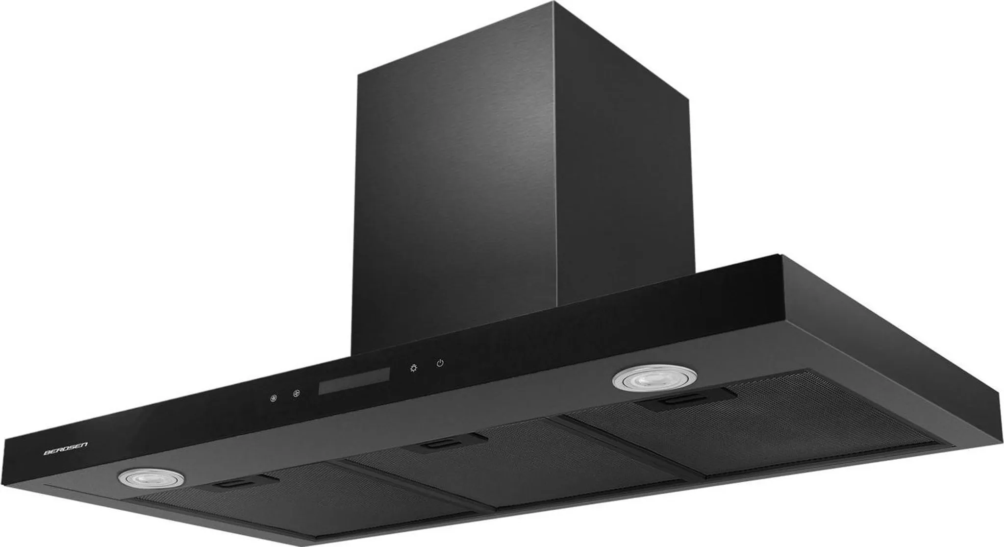 Berdsen BE-90S čierny kuchynský digestor 90 cm – Obrázok 2