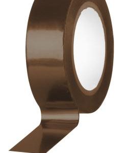 Páska Strend Pro, 19 mm, L-10 m, max. 80°C, 600V, hnedá, izolačná, lepiaca, PVC, bal. 10 ks