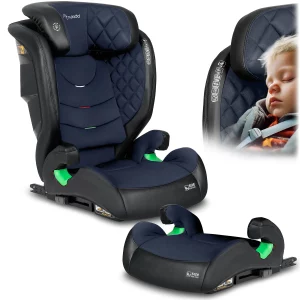 Autosedačka Nukido Louis čierna/tmavomodrá 15-36 kg ISOFIX