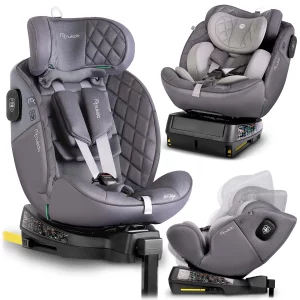 Autosedačka Nukido Prestige Line sivá 0-36 kg ISOFIX