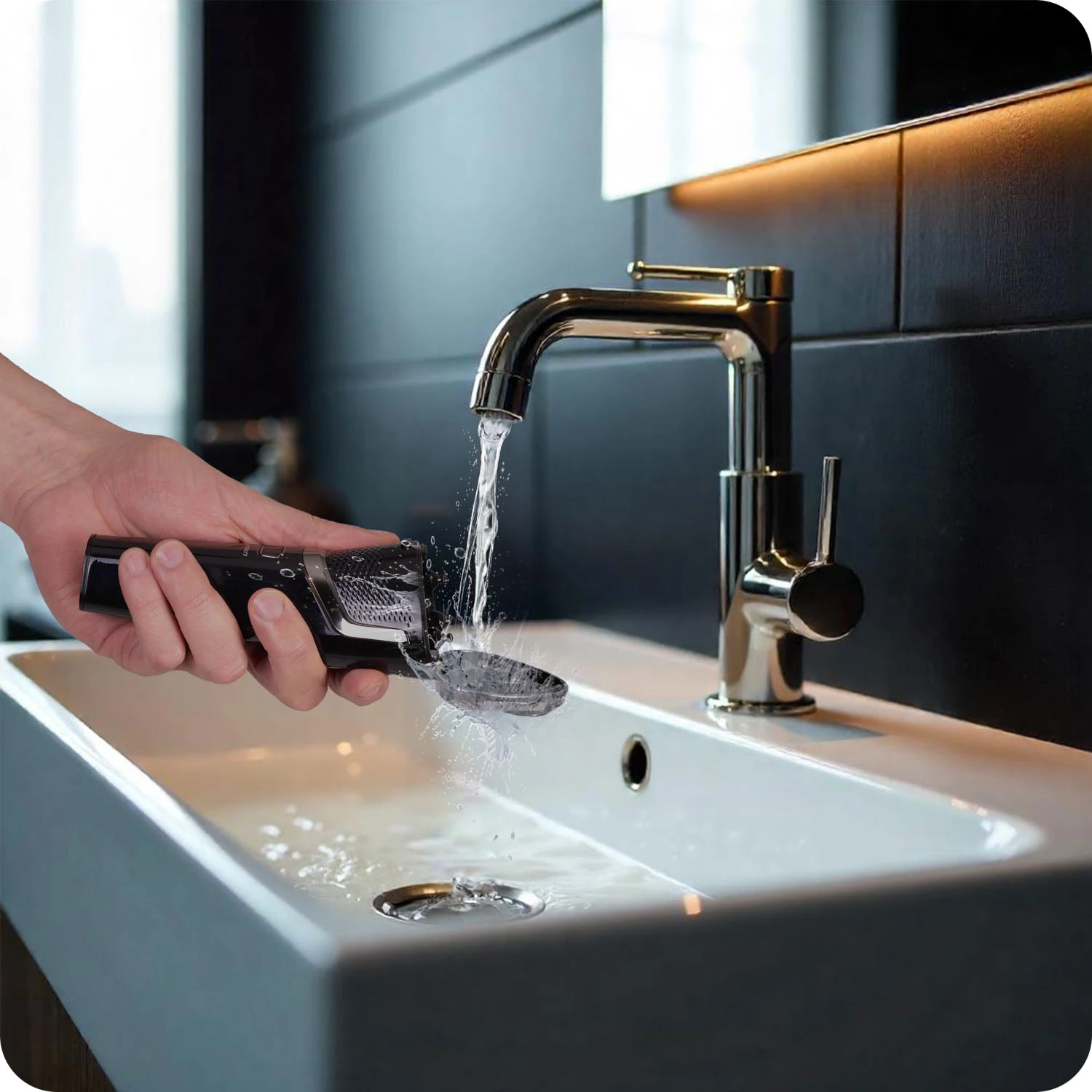 Elektrický holiaci strojček Berdsen BD-268 čierny – Obrázok 4