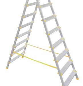 Schodíky ALVE EUROSTYL HOBBY 1928, 8 stupienkové štafle, 178 cm, nosn. 150 kg, obojstranné, bez rúčky