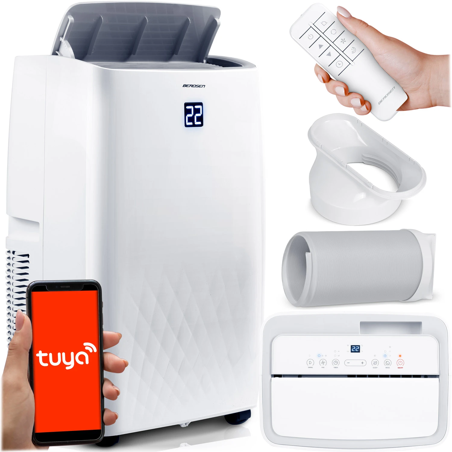 Prenosná klimatizácia Berdsen BD-581 14000 BTU – Obrázok 9