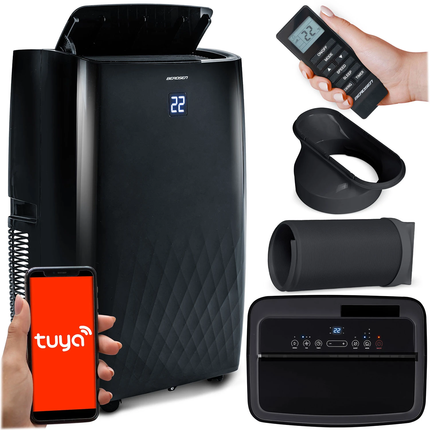 Prenosná klimatizácia Berdsen BD-581 14000 BTU