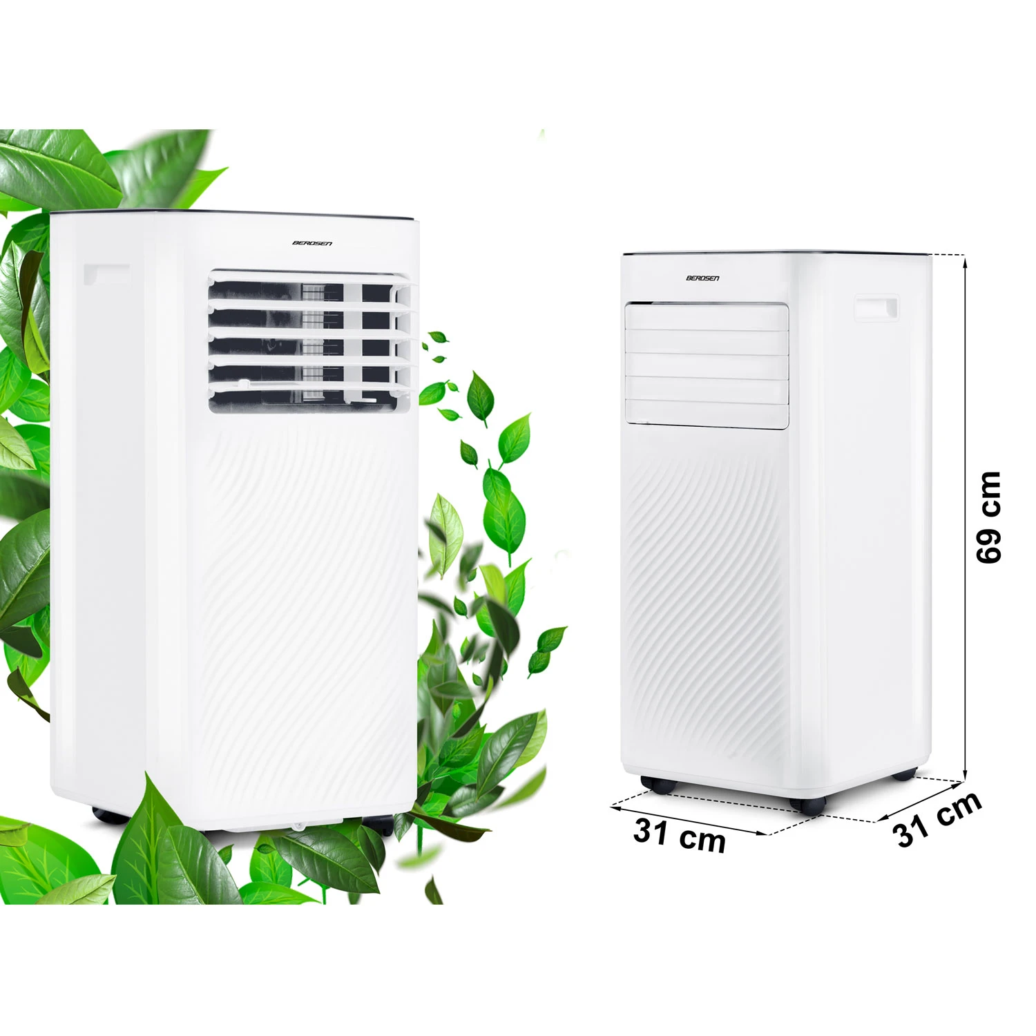 Prenosná klimatizácia Berdsen BD-582 s výkonom 9000 BTU – Obrázok 5