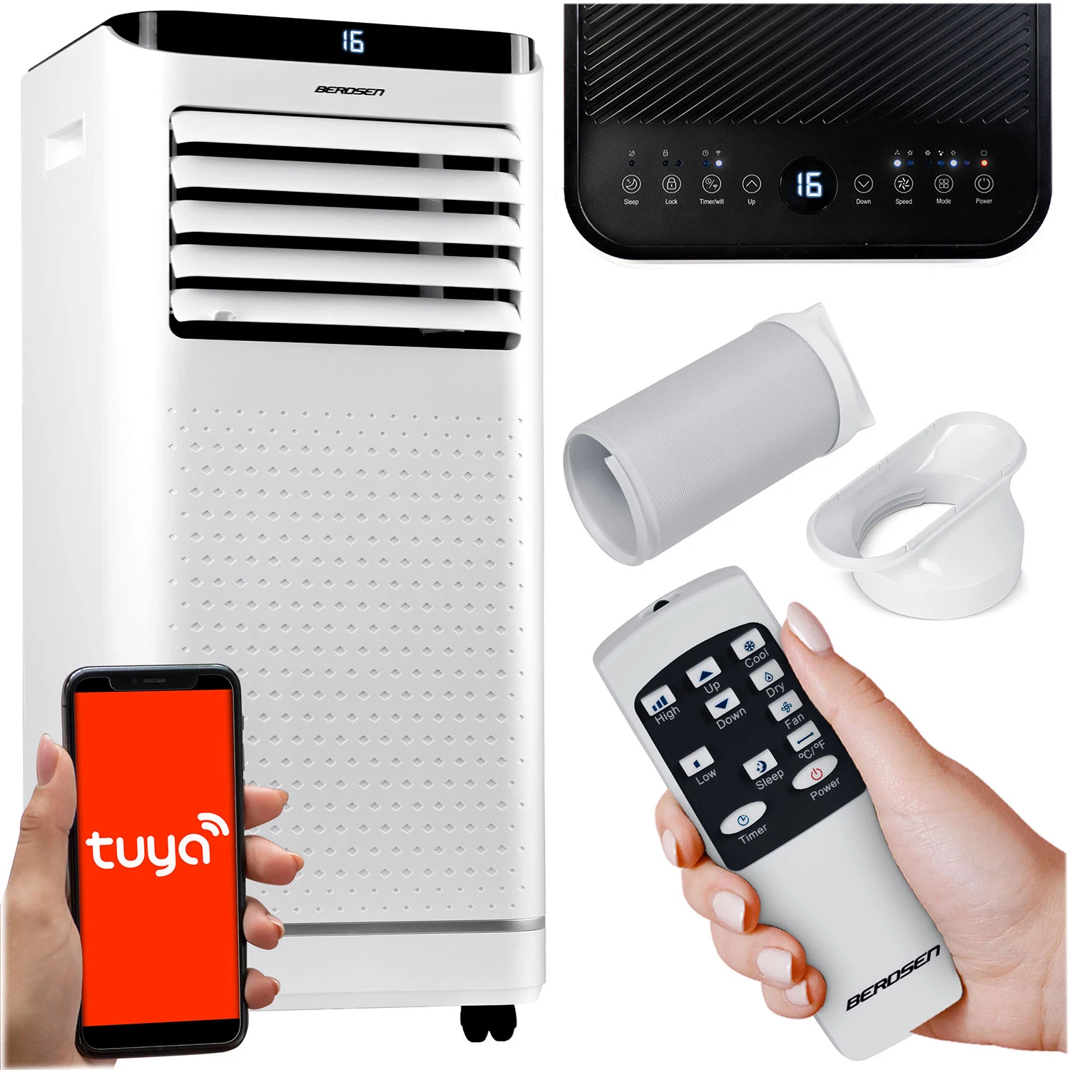 Prenosná klimatizácia Berdsen BD-583 s výkonom 9000 BTU