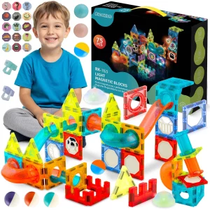 Magnetické kocky so svetlom RK-763 Ricokids