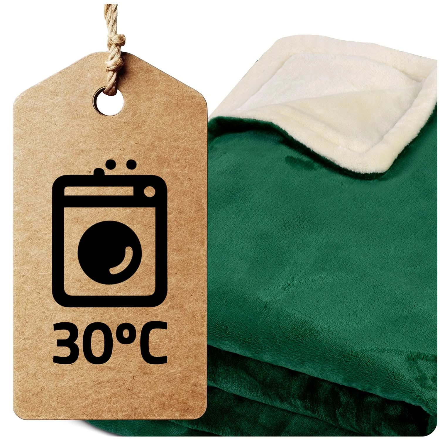 Elektrická deka 180 x 160 cm Berdsen BD-960 – Obrázok 7