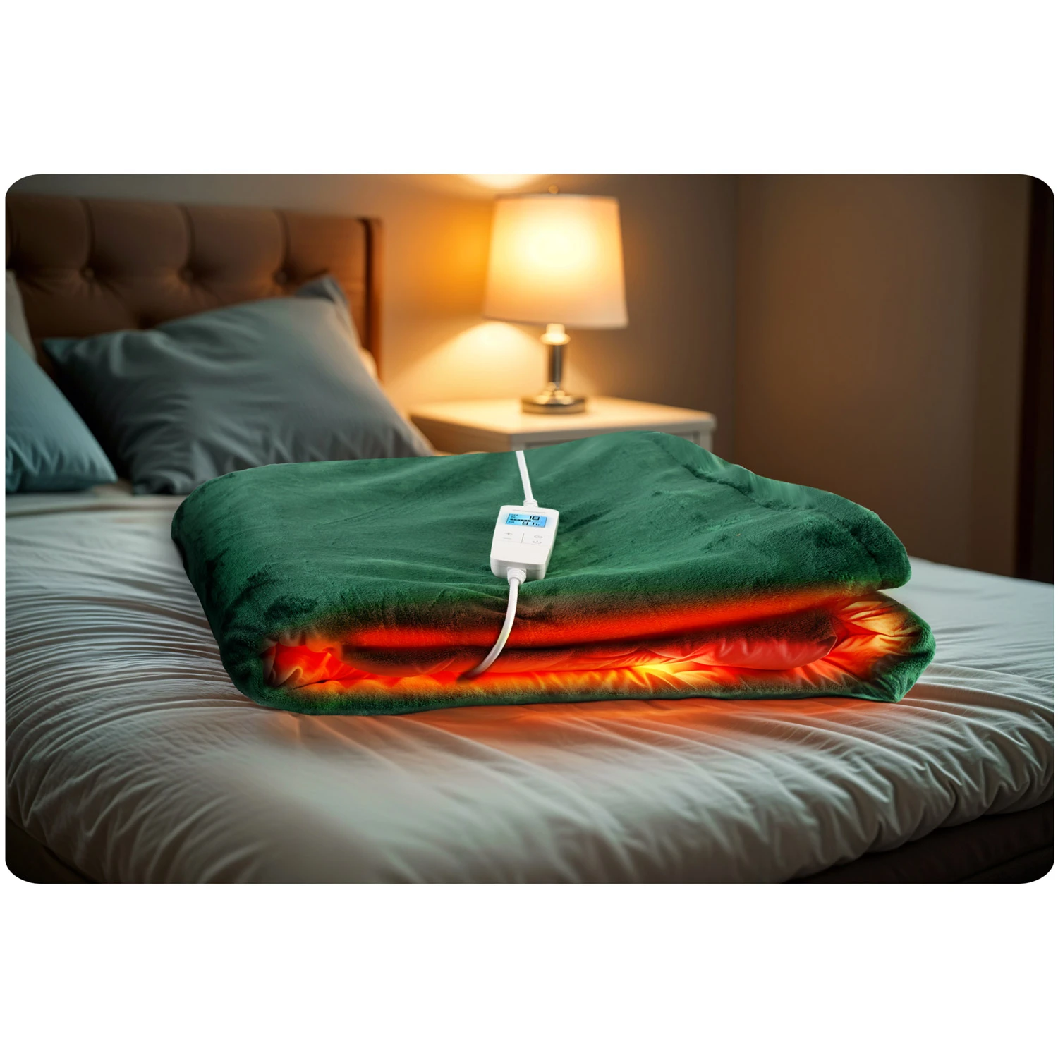 Elektrická deka 180 x 160 cm Berdsen BD-960 – Obrázok 6