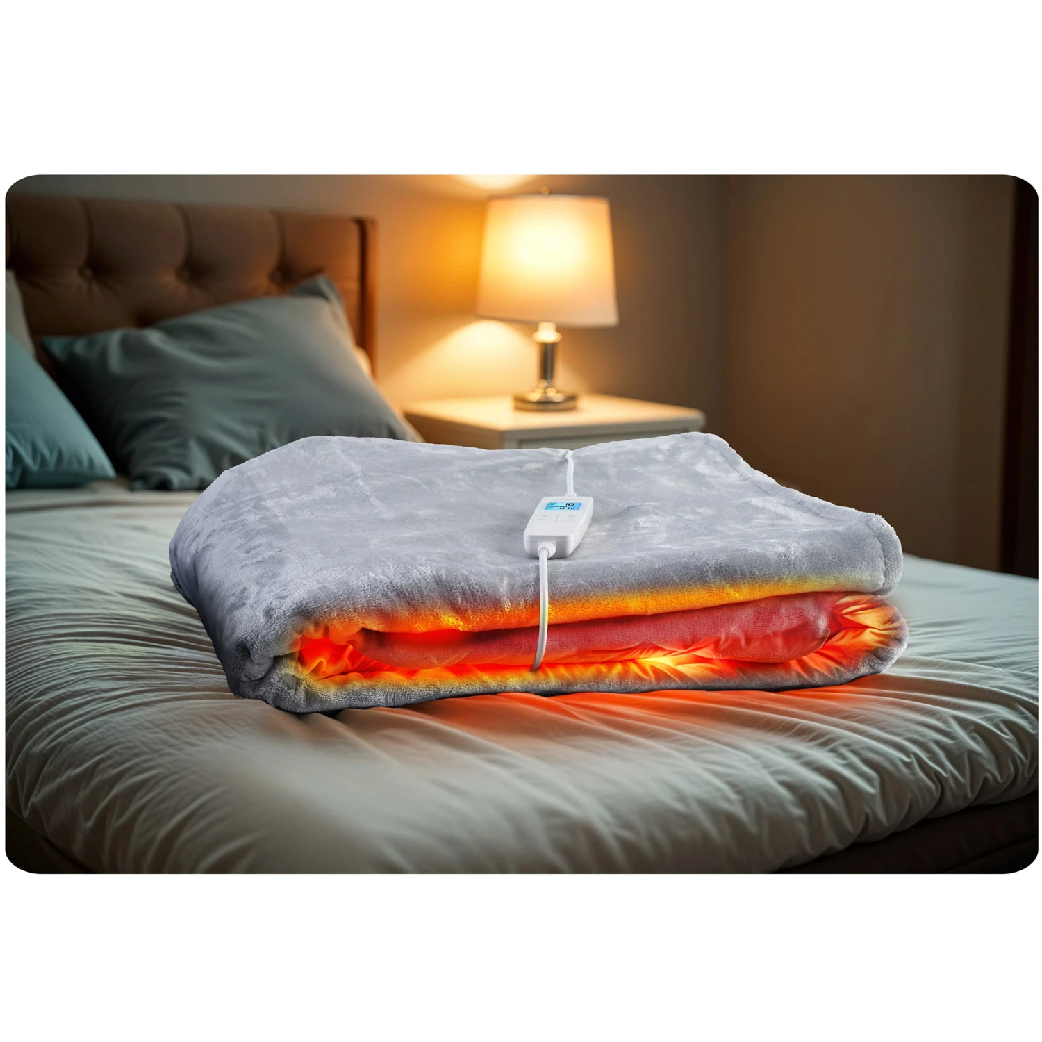 Elektrická deka 180 x 160 cm Berdsen BD-960 – Obrázok 6