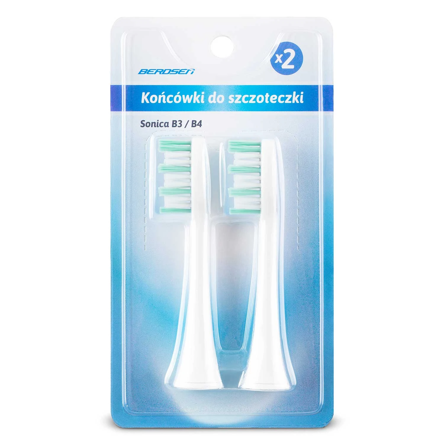 Hlavice sonickej zubnej kefky Berdsen 2 ks