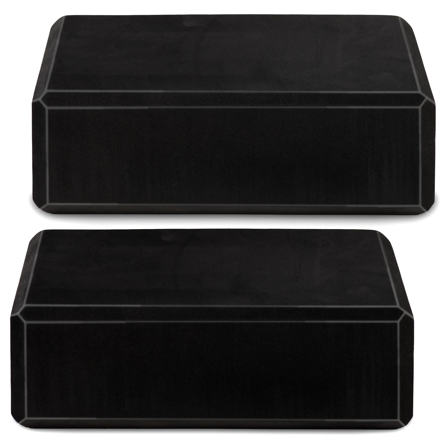 Penová kocka na jogu - sada 2 ks NS-962 čierna – Obrázok 4