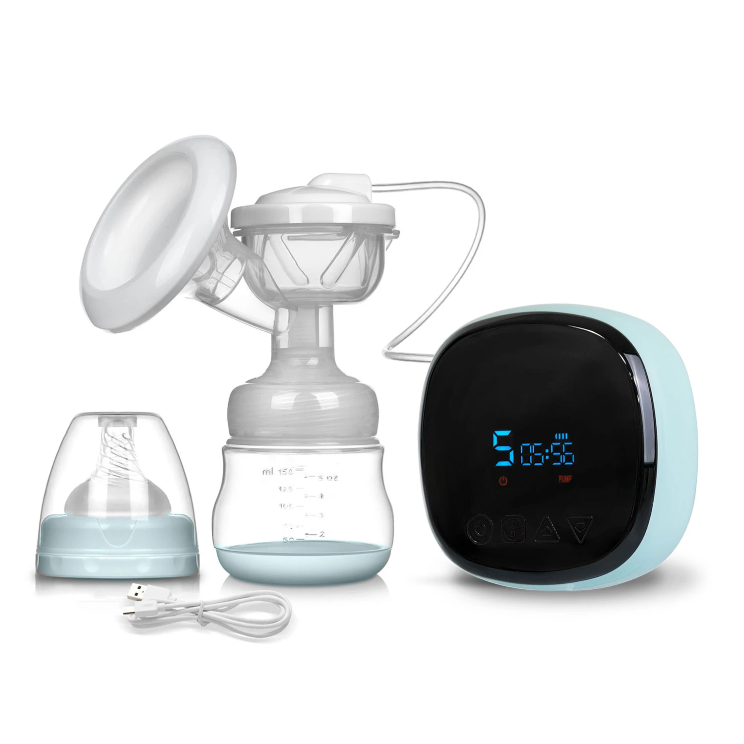 Dvojfázová elektrická odsávačka mlieka Berdsen 5904 – Obrázok 8