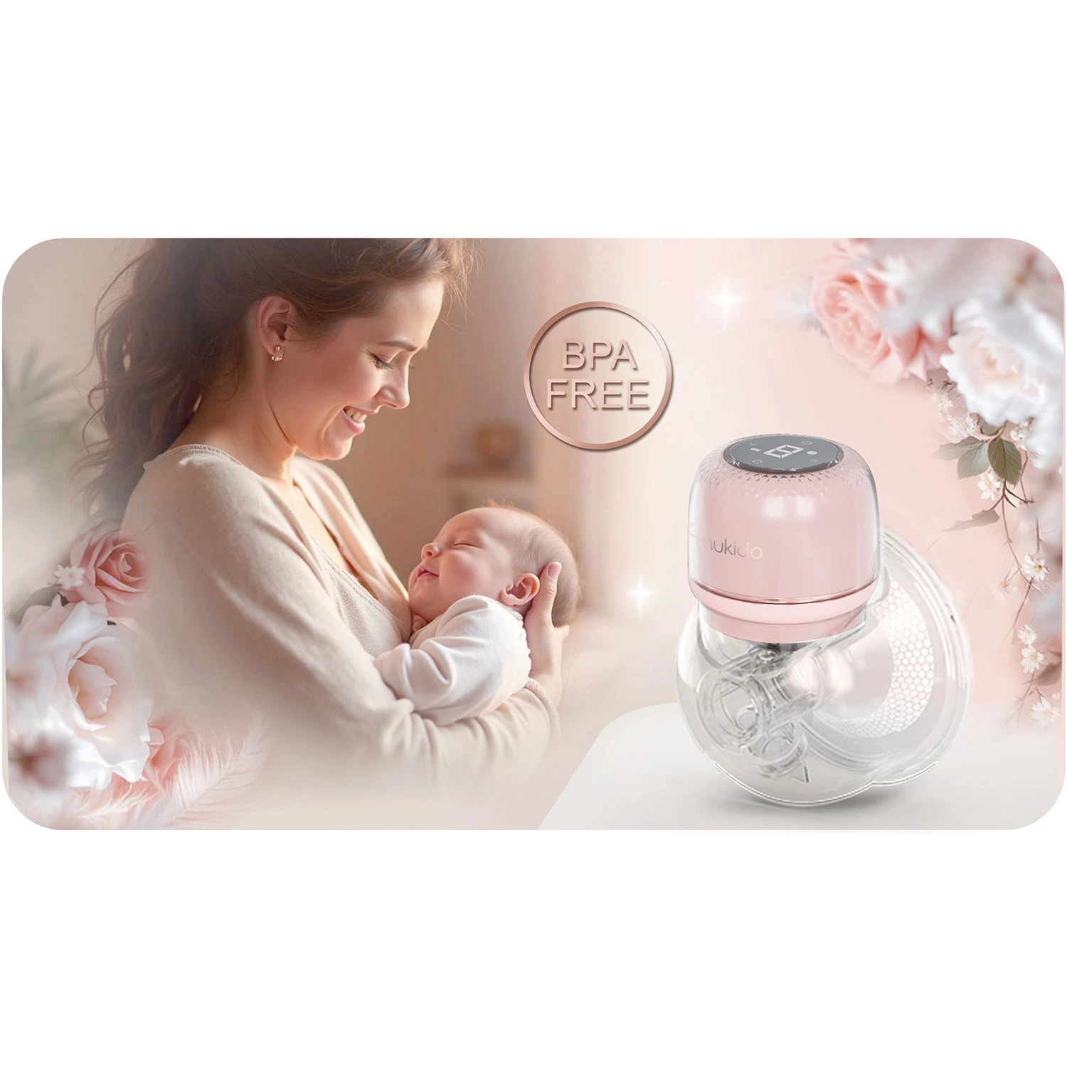 Trojfázová elektrická odsávačka mlieka Nukido NK-963 – Obrázok 5