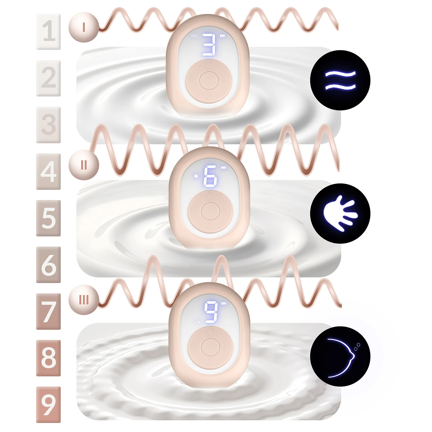 Trojfázová elektrická odsávačka mlieka Nukido NK-962 – Obrázok 7