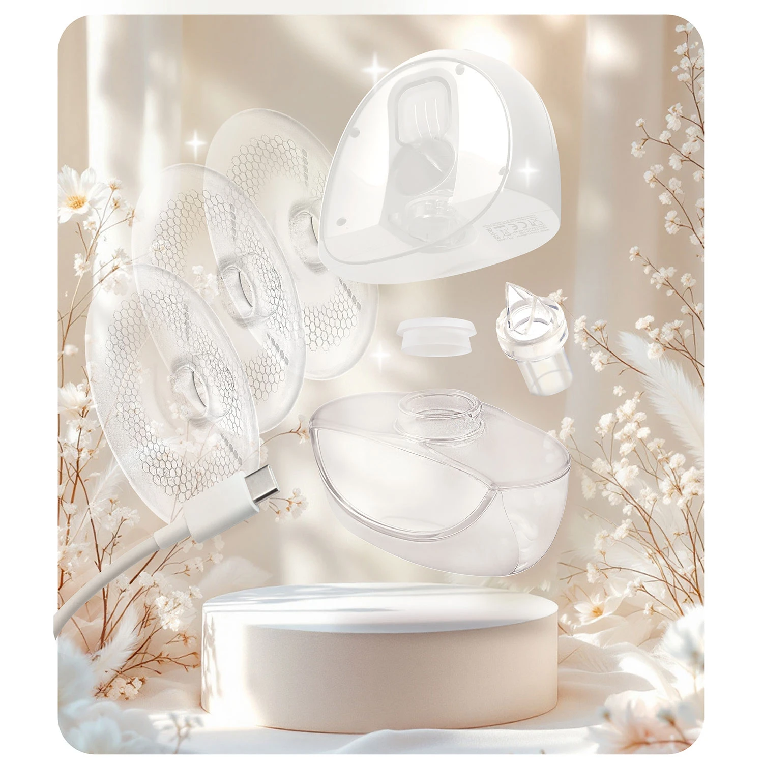 Trojfázová elektrická odsávačka mlieka Nukido NK-964 – Obrázok 6