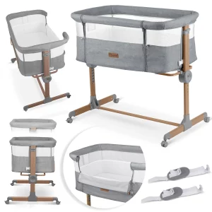 Skladacia cestovná postieľka s prístelkou Nukido NK-243