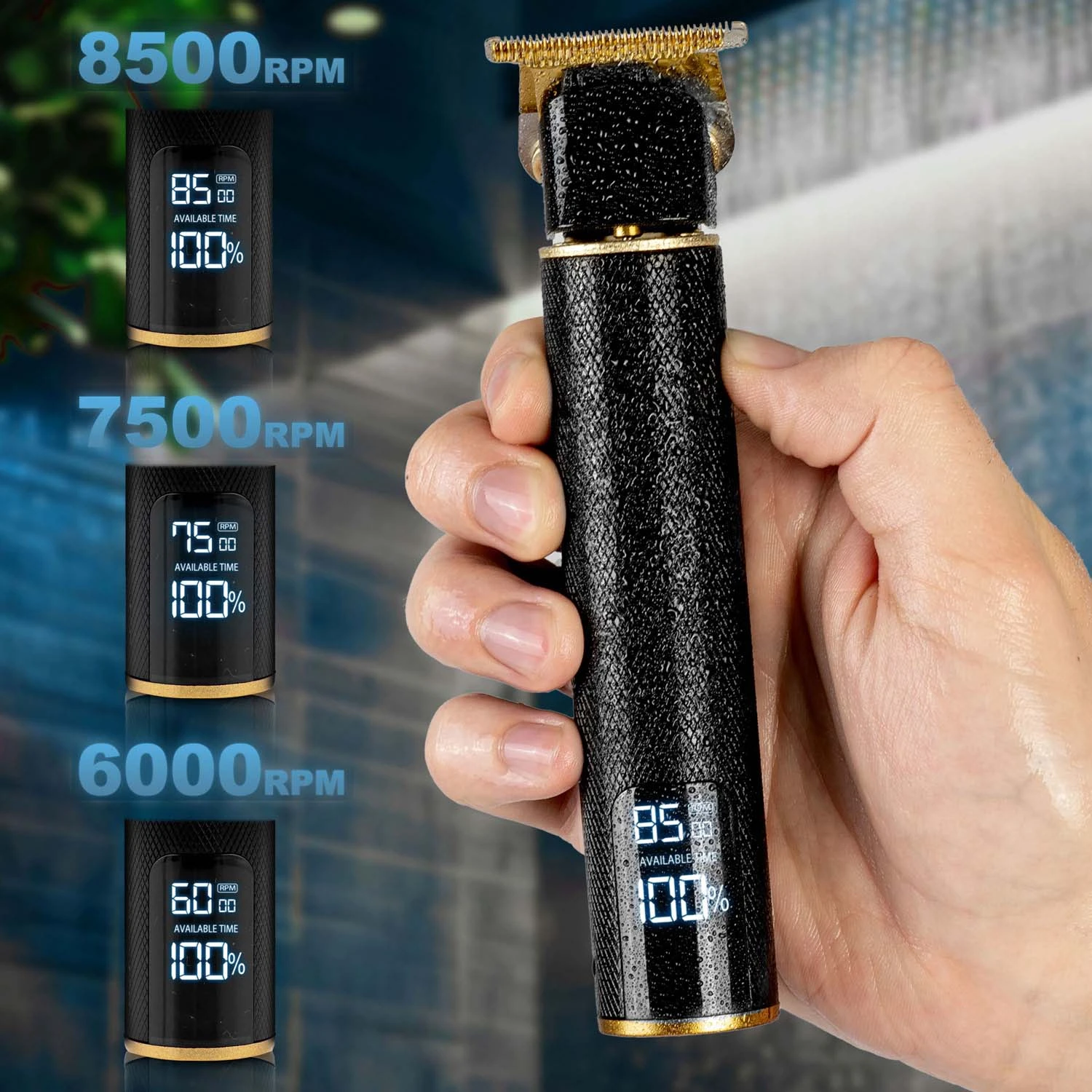 Strihač vlasov Berdsen BD-260 čierny – Obrázok 2