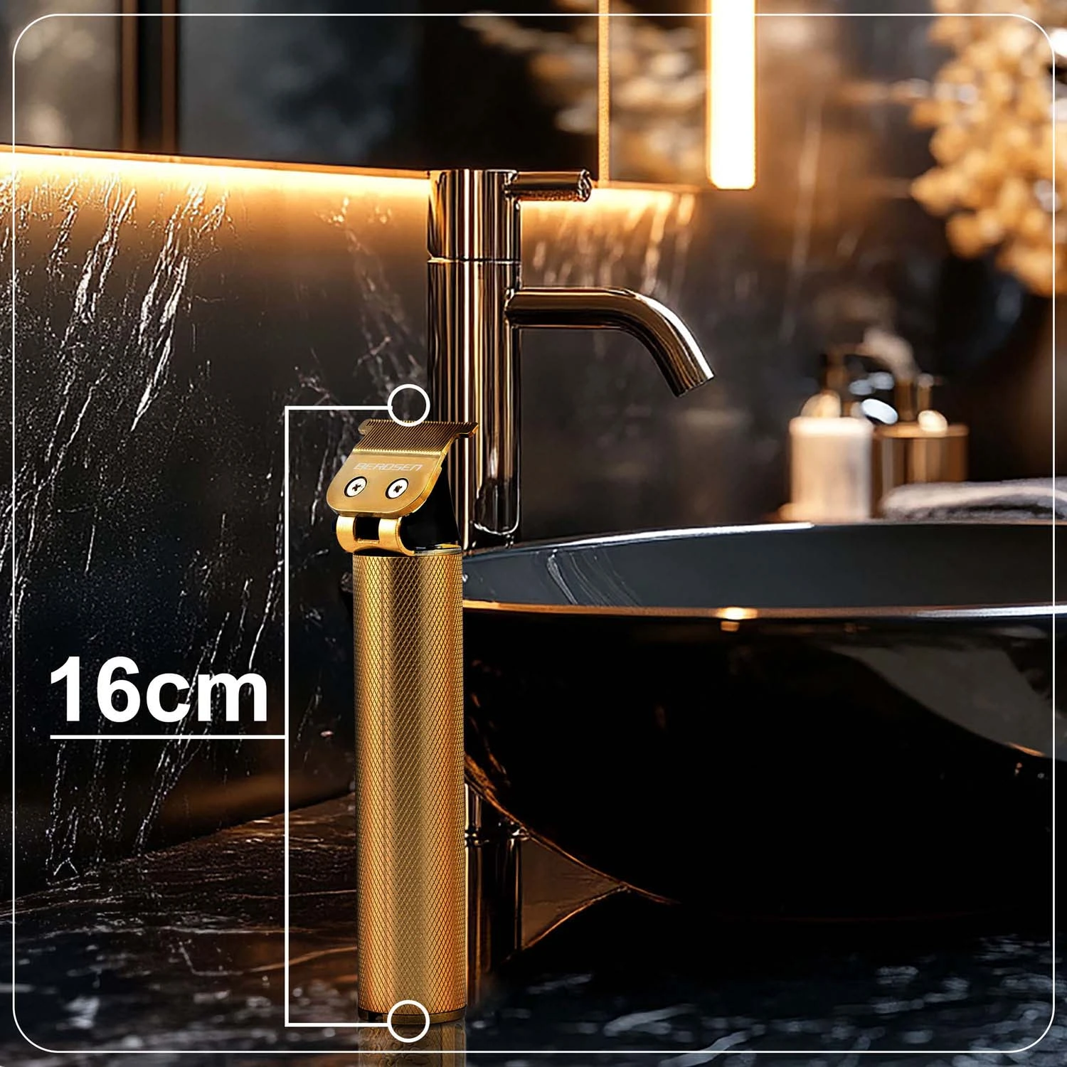 Zastrihávač vlasov Berdsen BD-260 Gold – Obrázok 6