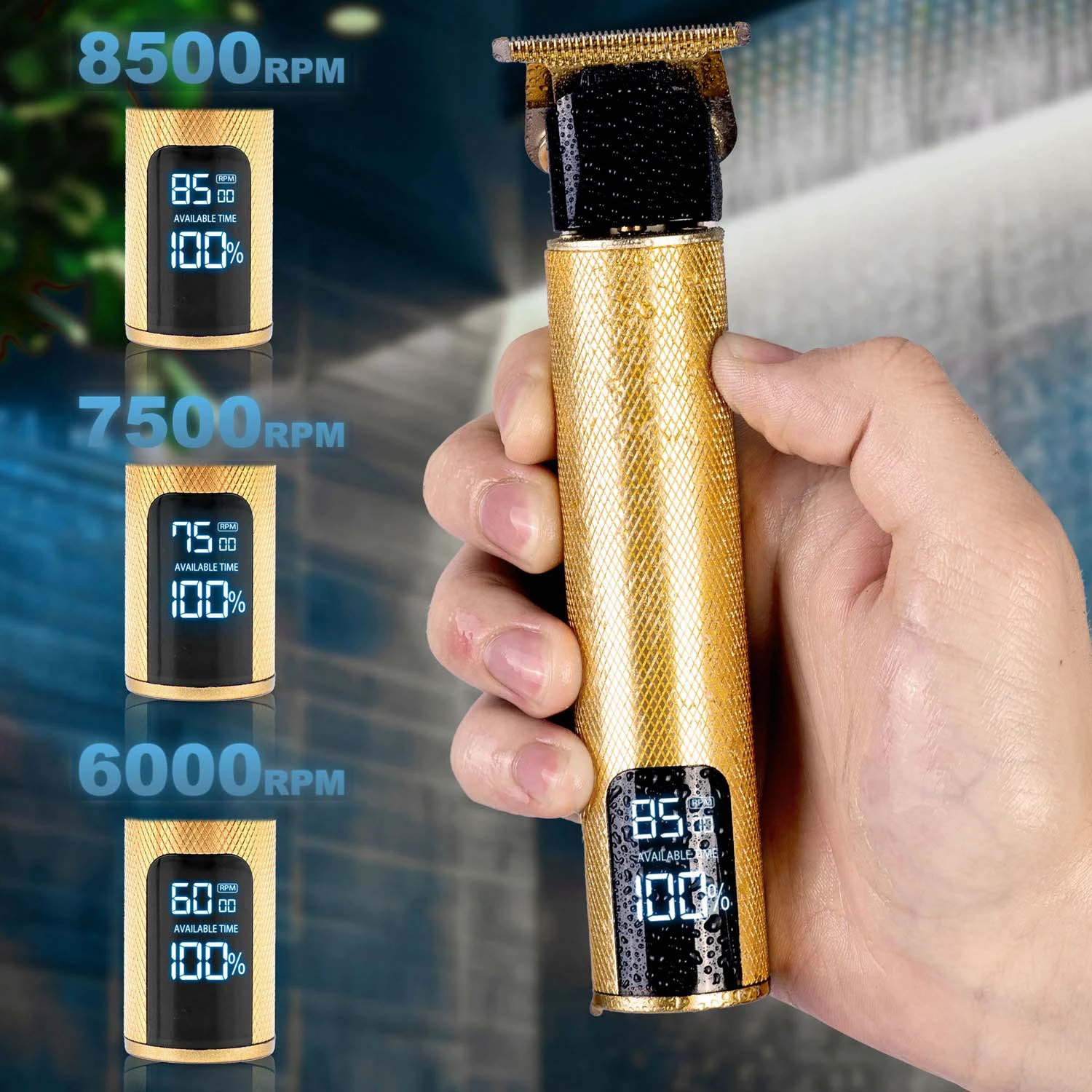 Zastrihávač vlasov Berdsen BD-260 Gold – Obrázok 2