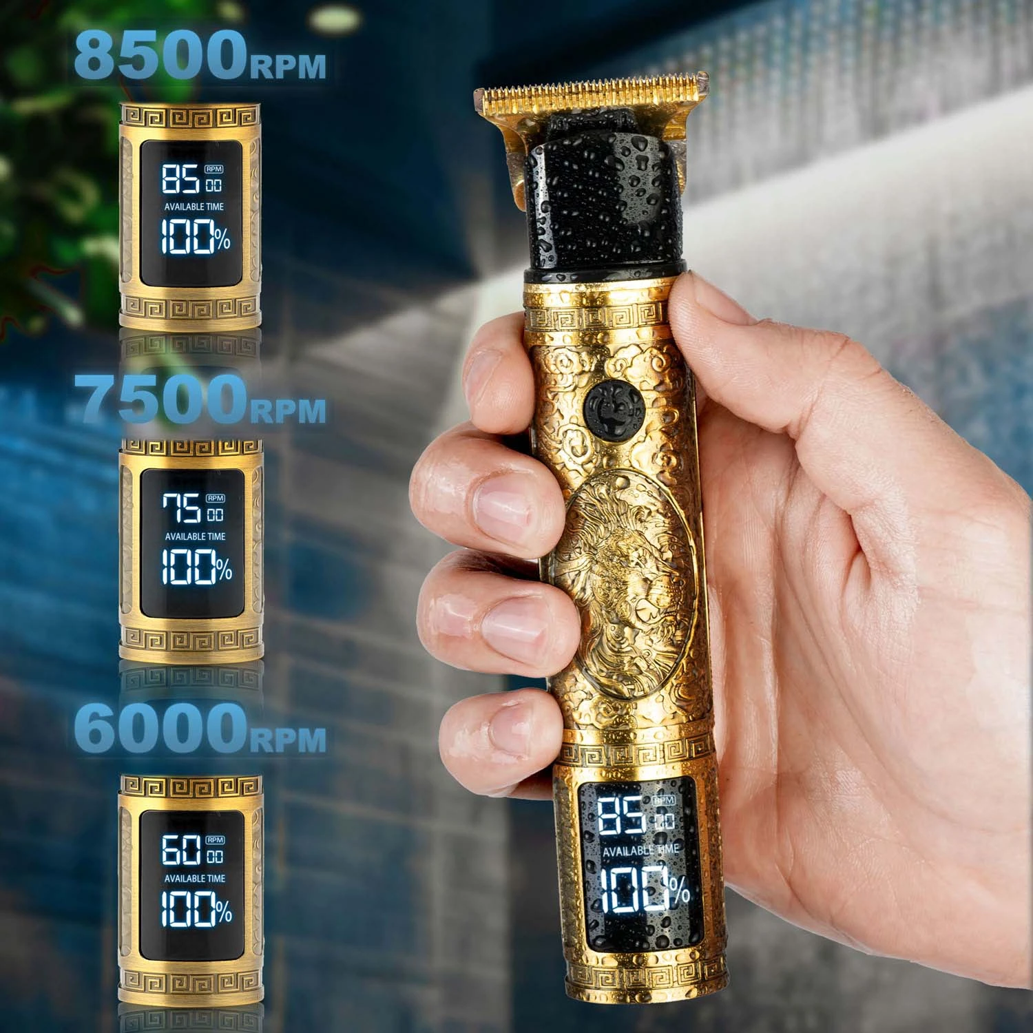 Zastrihávač vlasov Berdsen BD-261 Gold Lion – Obrázok 2