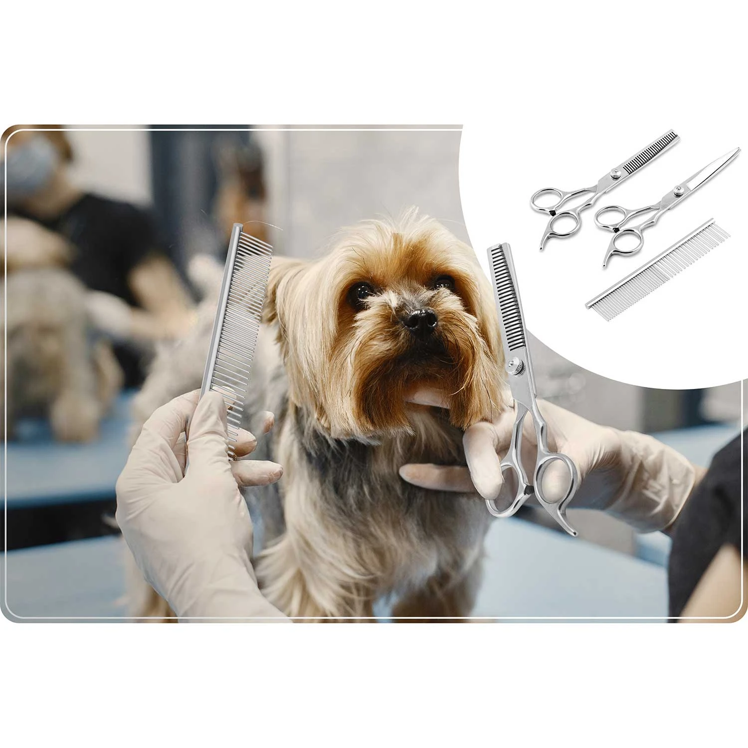 Strihač zvierat Pethaus PH-100 šedý – Obrázok 3