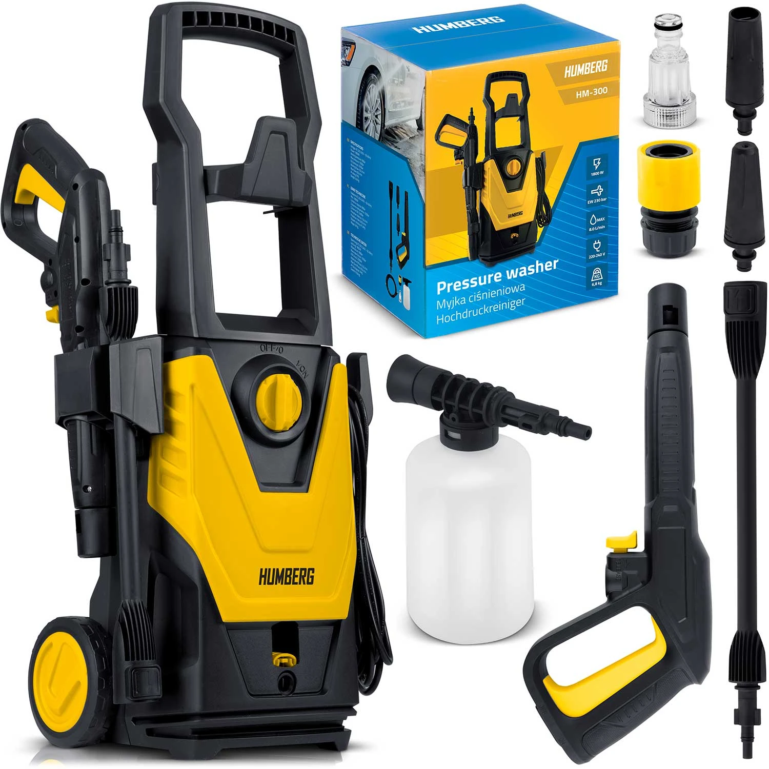 Tlakový čistič Humberg HM-300 1800W