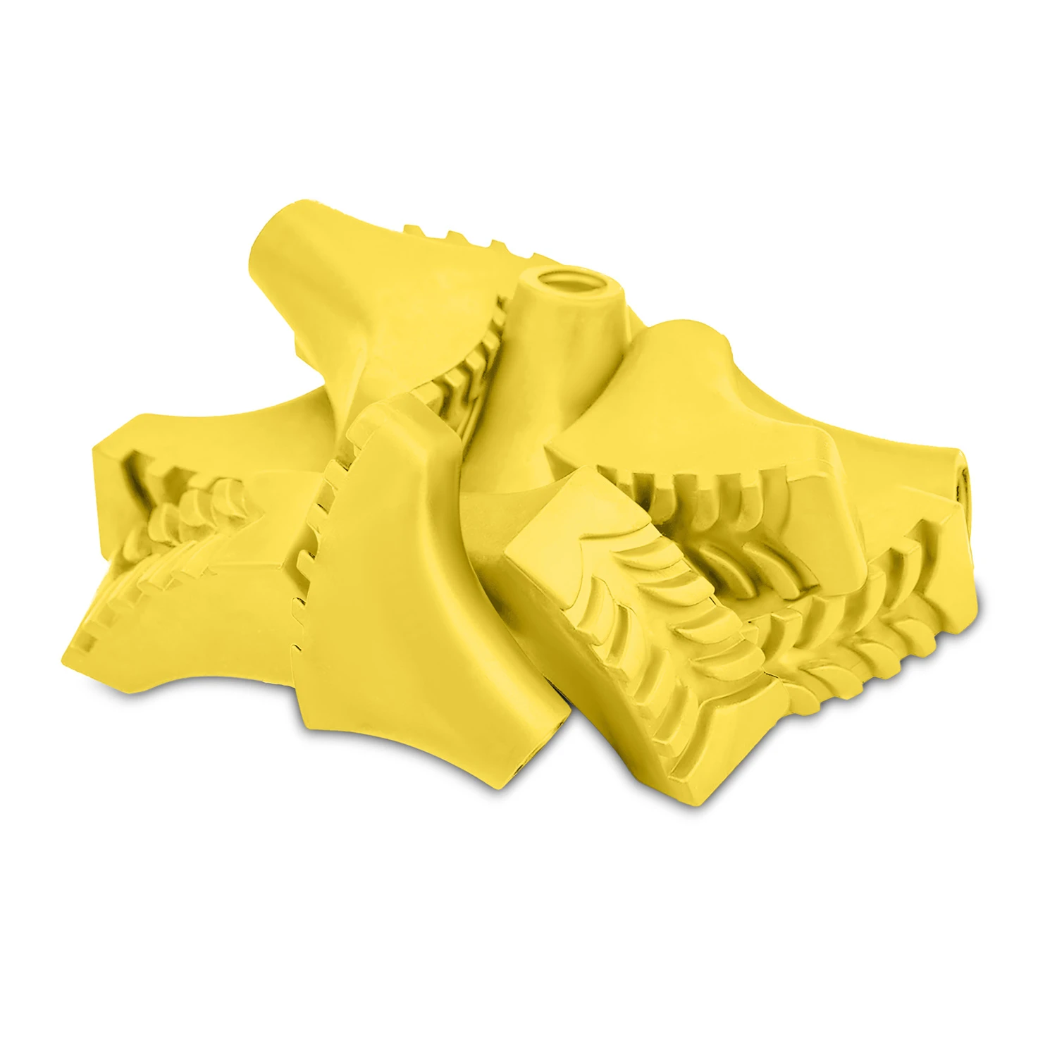 Kryty na palice Neo-Sport Nordic Walking, 10 ks, žlté – Obrázok 4