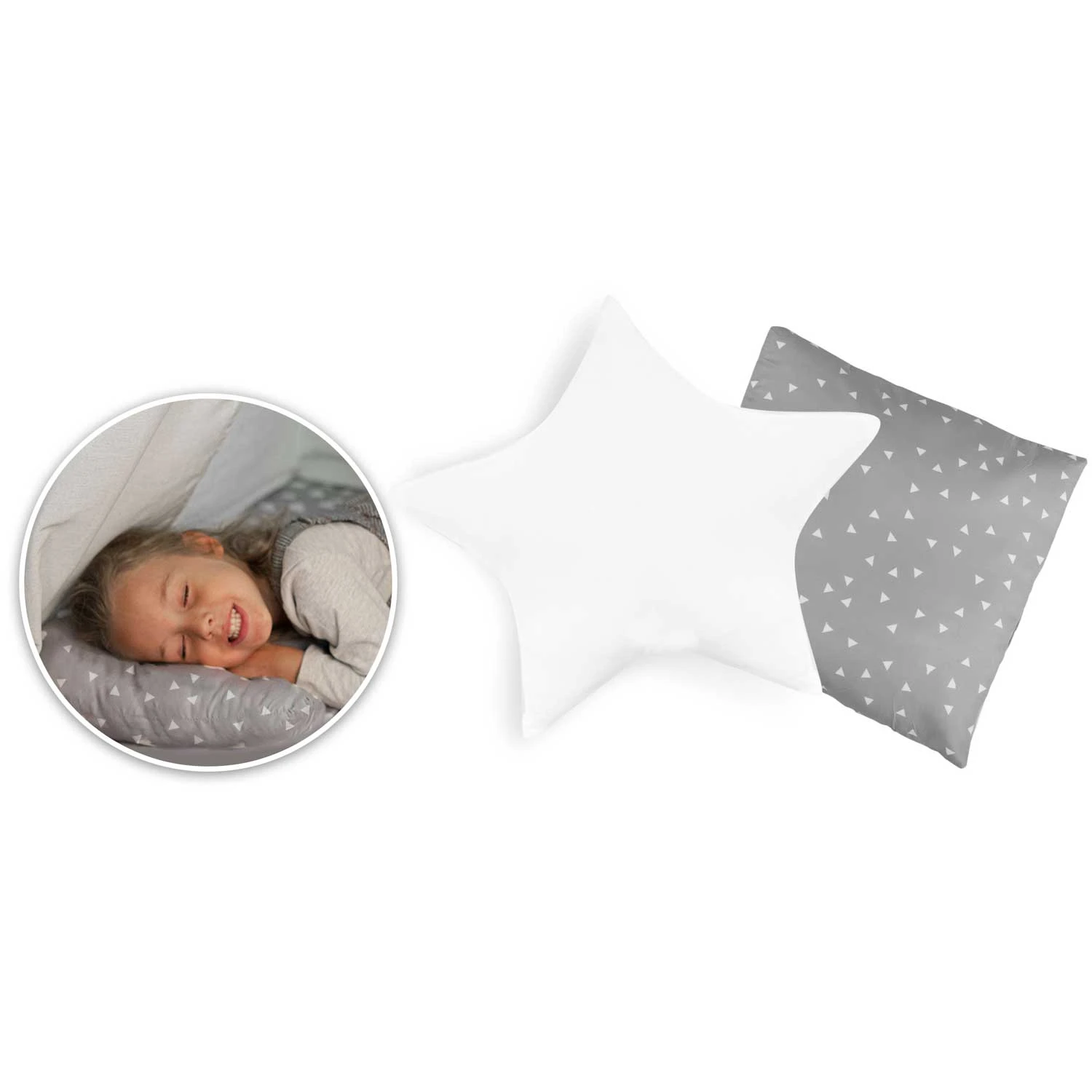 Detský domčekový stan Nukido s lampou - sivý – Obrázok 4