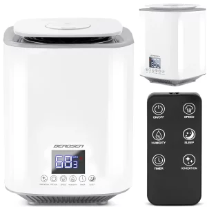 Biely zvlhčovač vzduchu Berdsen BD-502