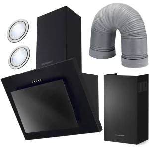 Berdsen BT-215 60 cm komínový digestor čierny