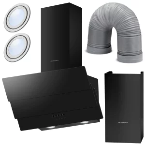 Berdsen BT-212 60 cm komínový digestor čierny