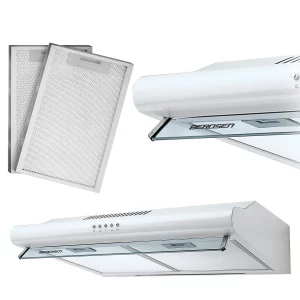 Podskriňový digestor - 50 cm absorpčný Berdsen BE-10-A biely