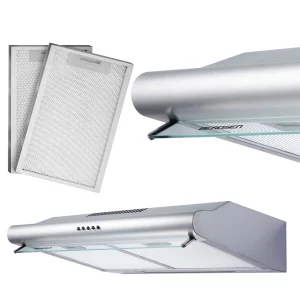 Podskriňový digestor - 50 cm absorpčný Berdsen BE-10-A INOX