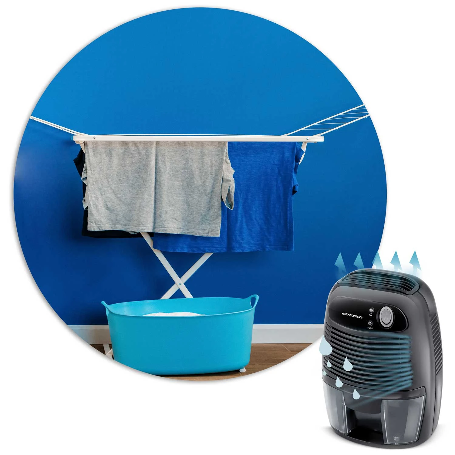 Odvlhčovač vzduchu Berdsen BR-68B čierny s adaptérom do auta – Obrázok 4