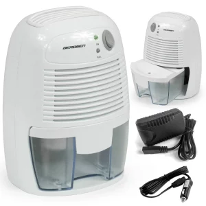 Odvlhčovač vzduchu Berdsen BR-68W biely - pohlcovač vlhkosti s adaptérom do auta