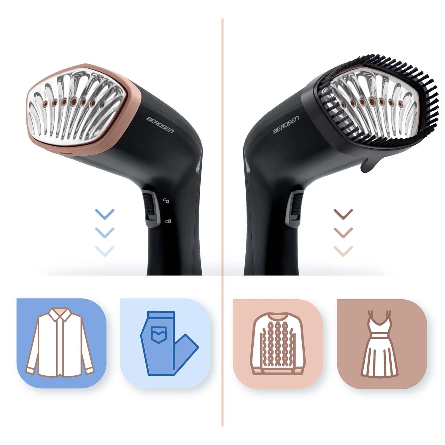 Naparovač odevov Berdsen BD-311 s výkonom 1600 W – Obrázok 6