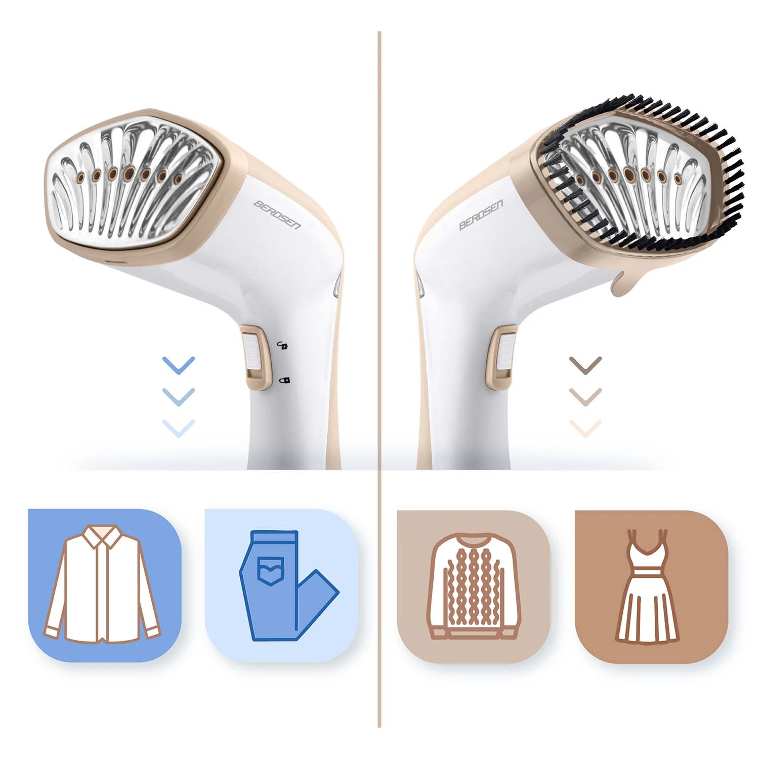 Naparovač odevov Berdsen BD-311 s výkonom 1600 W – Obrázok 6