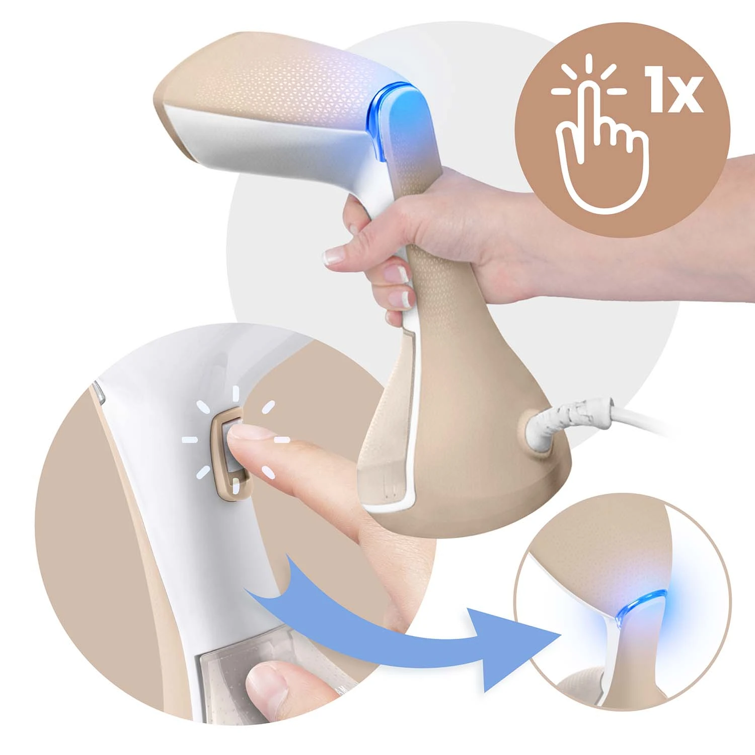 Naparovač odevov Berdsen BD-311 s výkonom 1600 W – Obrázok 7