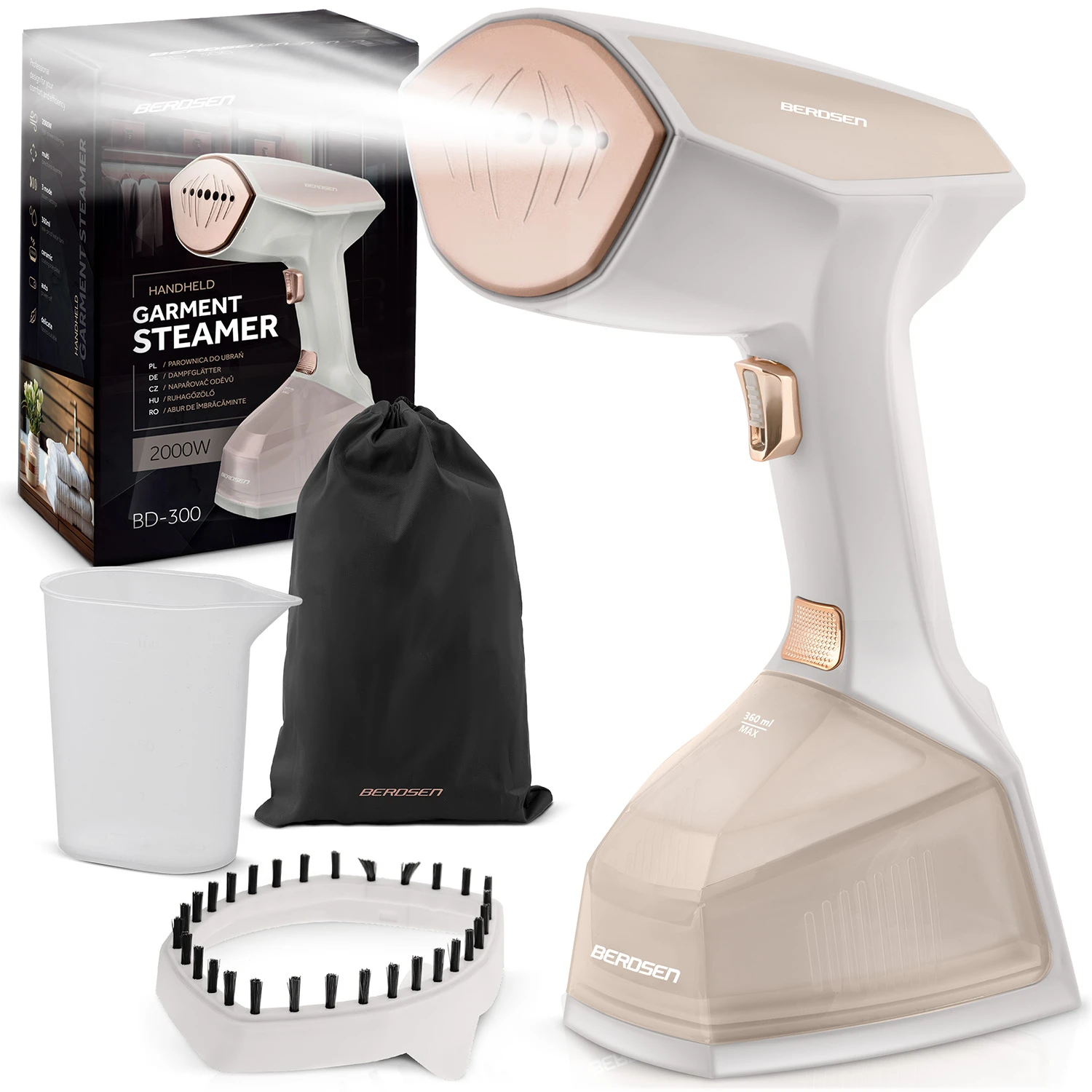 Naparovač odevov Berdsen BD-300 s výkonom 2000 W – Obrázok 9