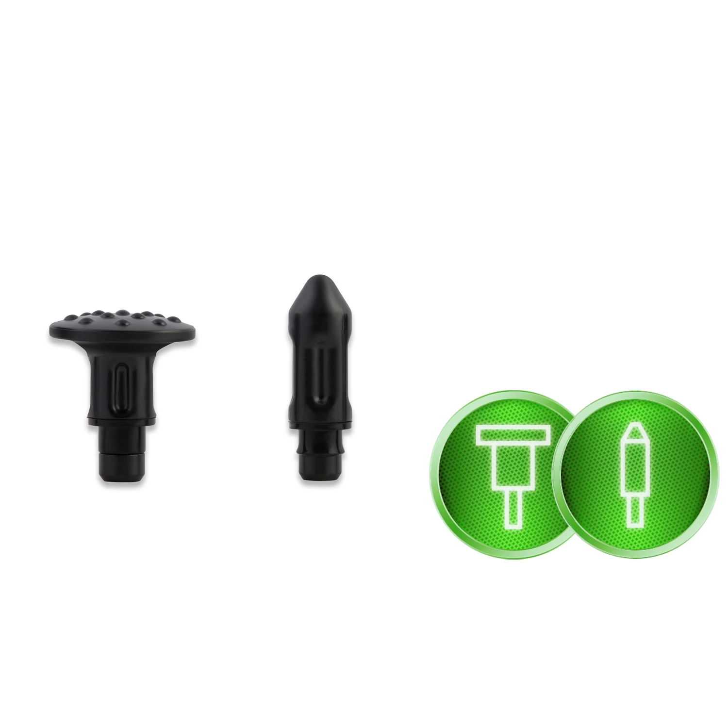 Masážna pištoľ na telo 5 nástavcov NS-502 Neo-sport čierna – Obrázok 5