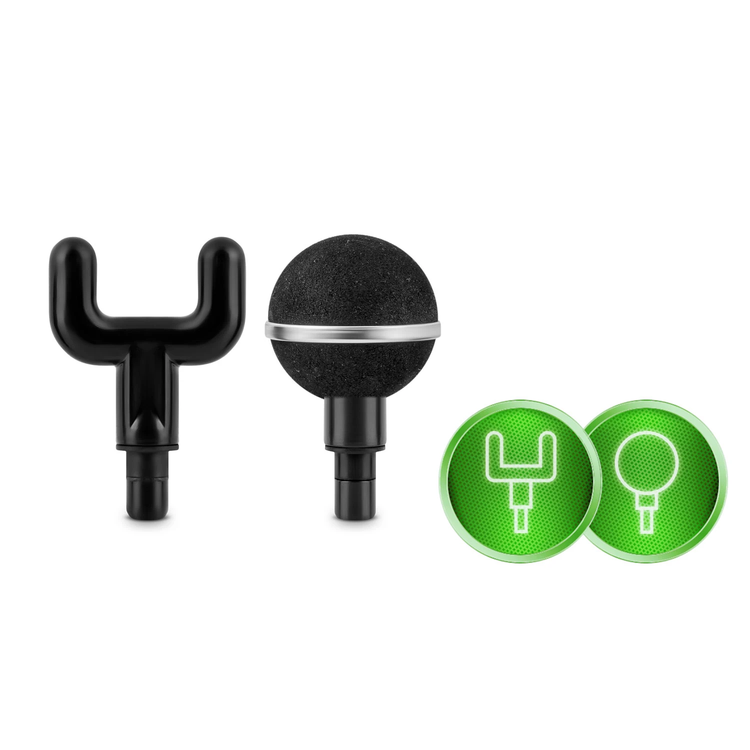 Masážna pištoľ na telo 8 nástavcov NS-500 Neo-sport čierna – Obrázok 8