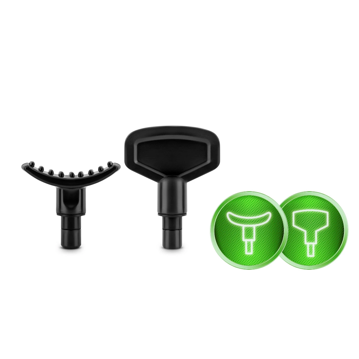 Masážna pištoľ na telo 8 nástavcov NS-500 Neo-sport čierna – Obrázok 5