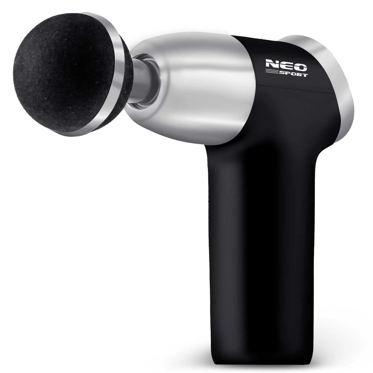 Masážna pištoľ na telo 8 nástavcov NS-500 Neo-sport čierna – Obrázok 11