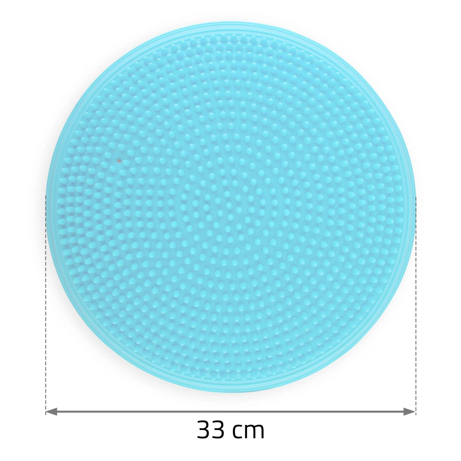 Senzorický cvičebný vankúš 33 cm NS-958 modrý – Obrázok 2